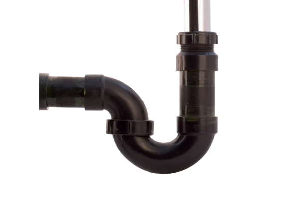 Install New ABS P-Trap Beneath Bathtub or Shower.