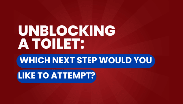 A banner titling Unblocking a toilet.