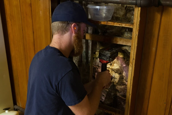 Mr. Rooter plumber image.