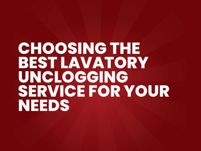 choosing a lavatory graphic.