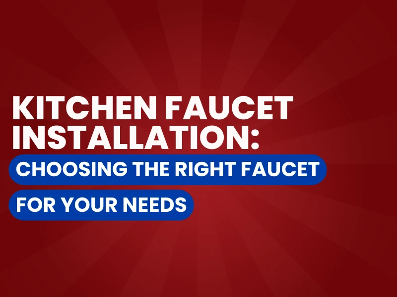 kitchen faucet installation graphic.