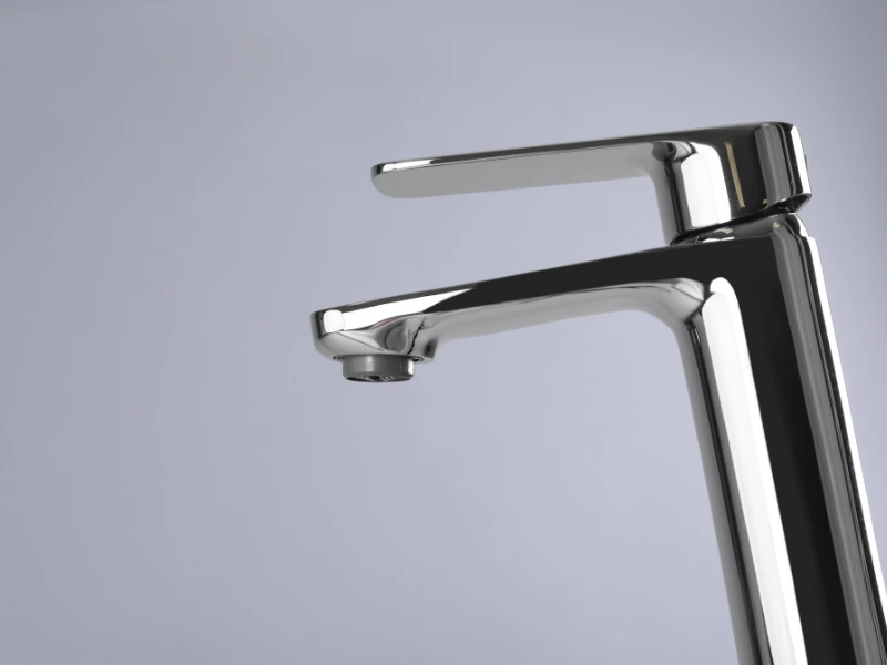 Single handle faucet.