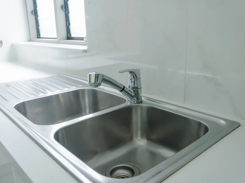 double basin sink.