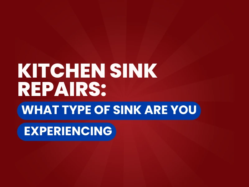 Kitchen sink issues graphic.