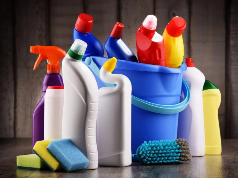 chemical cleaners.