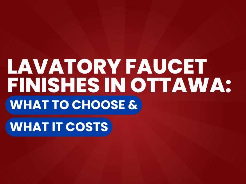 lavatory faucet finishes graphic.