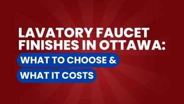 lavatory faucet finishes graphic.