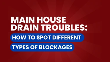 Main House Drain Troubles graphic.
