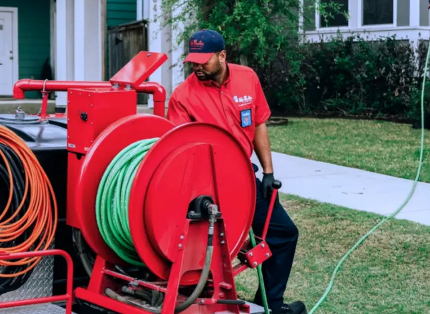 High-Pressure Jetting with Sewer Camera
