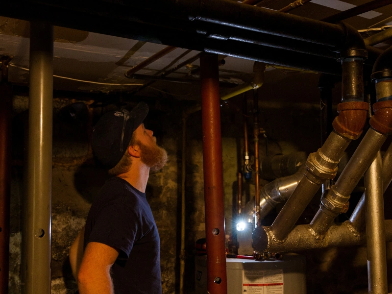 Dark basement image.