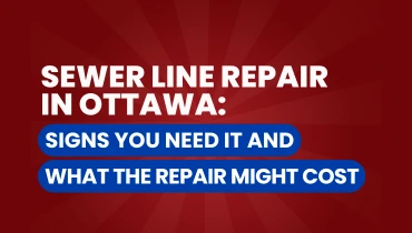 Sewer Line Repair graphic.